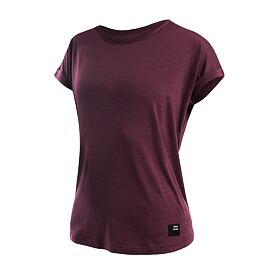 Damenshirt Sensor Merino Air Traveller port red