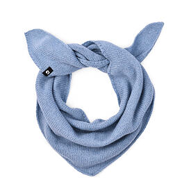 Wollschal Merino mit Kaschmir, Blau