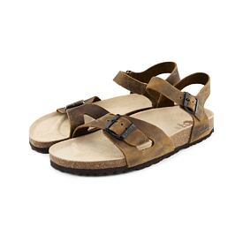 Anatomische Korksandalen für Damen Jindra braun