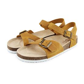 Anatomische Korksandalen für Damen Jindra beige
