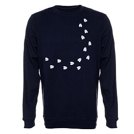 Sweatshirt aus Baumwolle Woolville dunkelblau