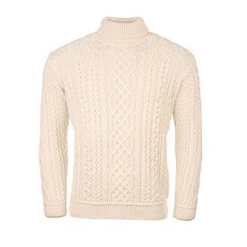 Wollpullover für Herren S11 natürlich