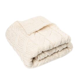 Kinder-Wollplaid Supersoft Merino natur