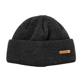 Mütze mit Schafwolle Woolee V35 dunkelgrau