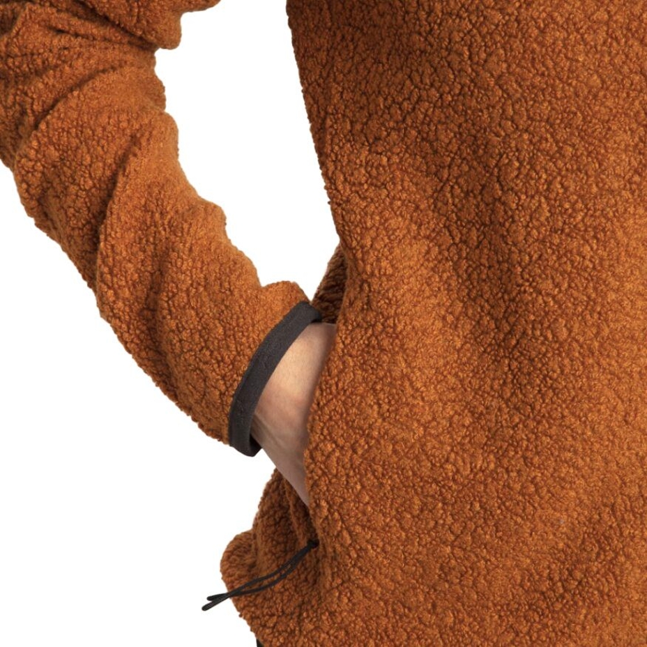 Sweatshirt aus Merinowolle für Damen Lundhags braun