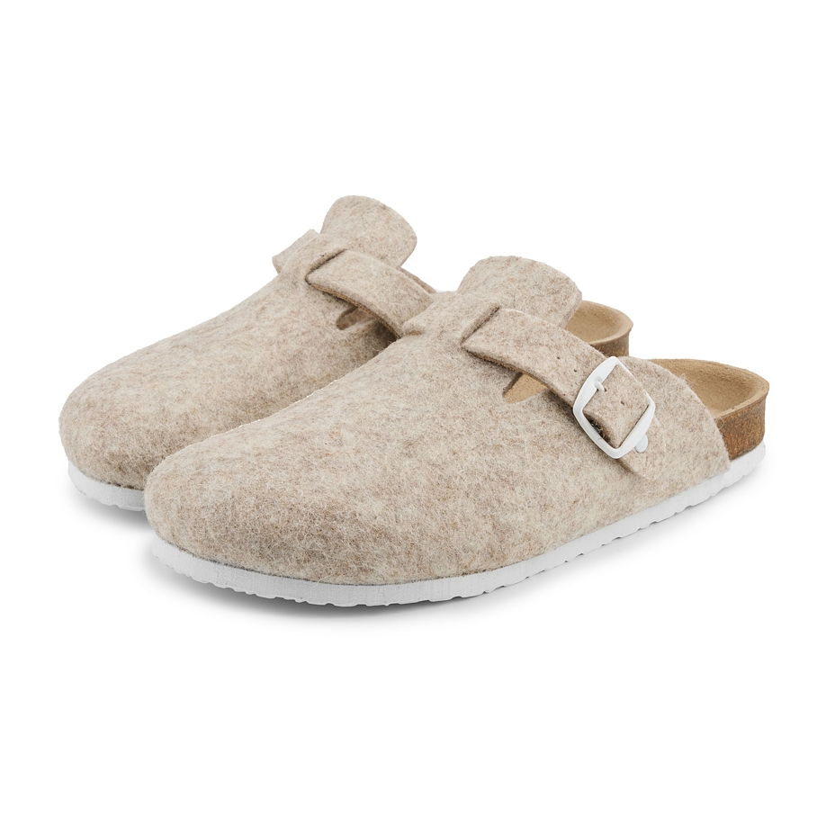 Gesundheits-Korkhausschuhe für Damen Michaela beige