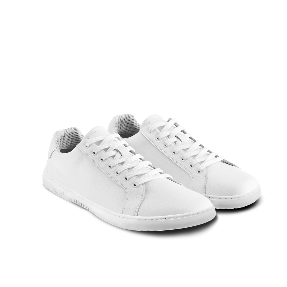 Ledersneaker barefoot Zoom weiß