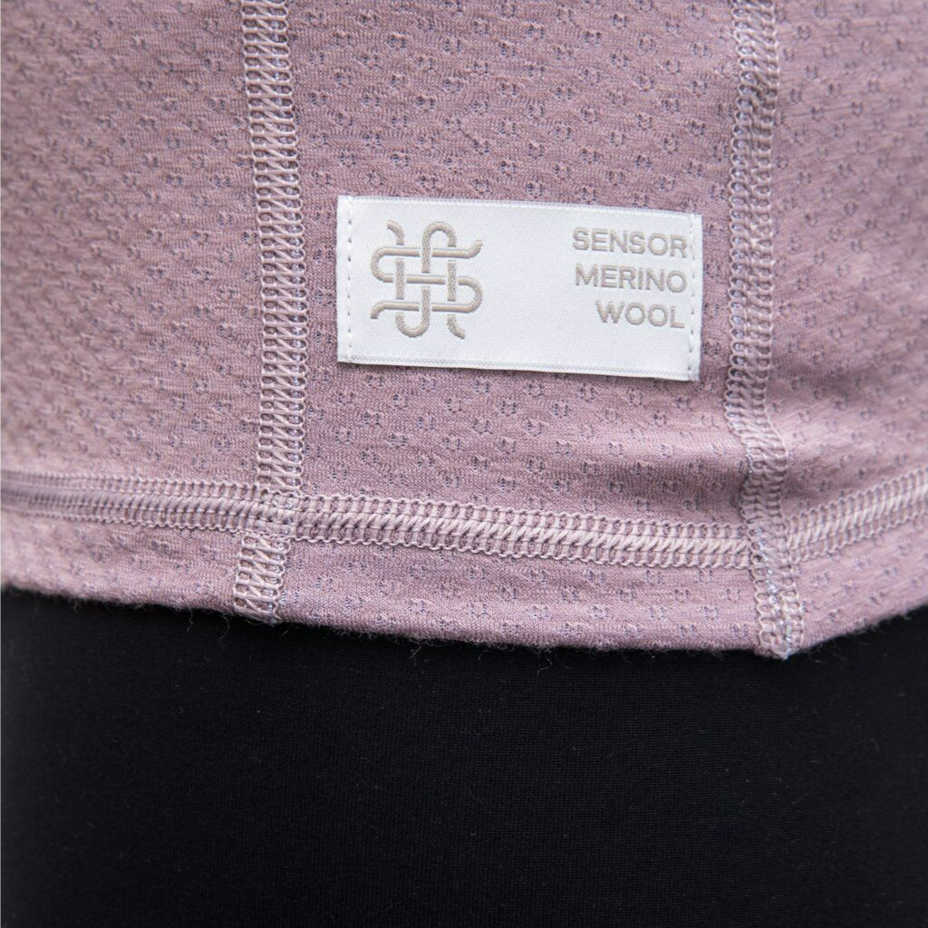 Funktions-T-Shirt für Damen Sensor Merino Double Face lila