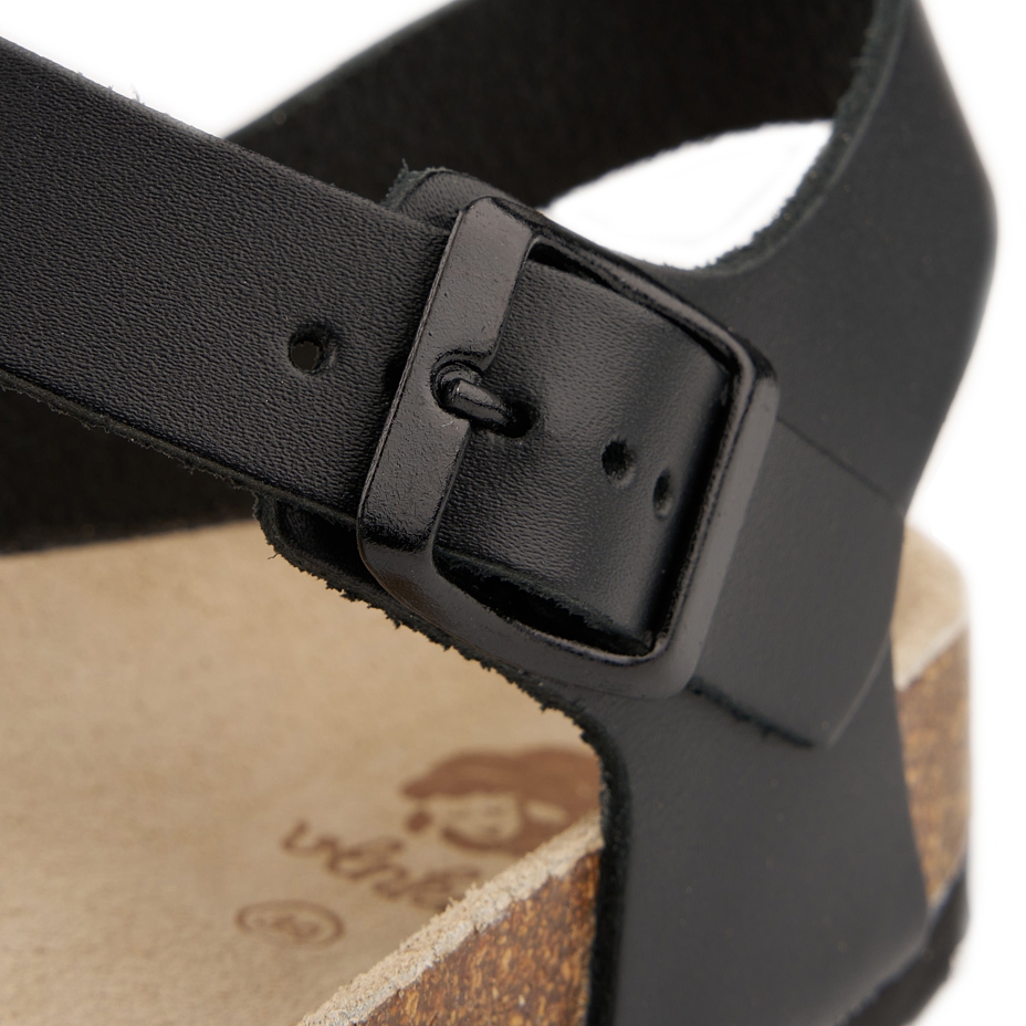 Anatomische Korksandalen für Damen Jindra schwarz Modell 2024