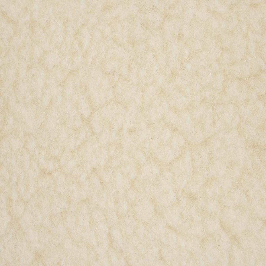 Matratzenauflage aus Wolle mit Silber natur