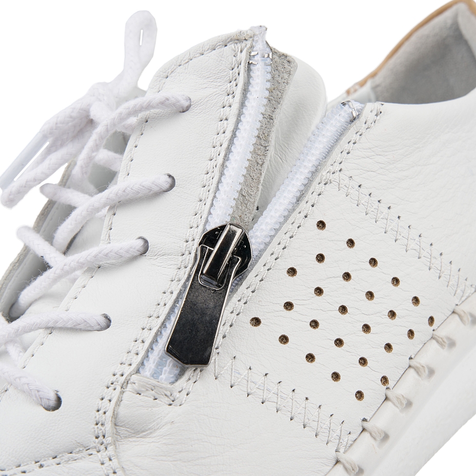 Damen Ledersneakers Tabita weiß
