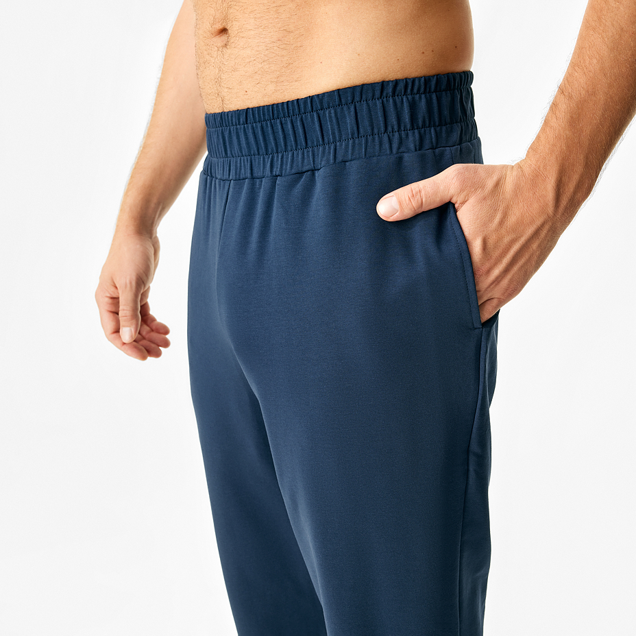 Herren-Jogginghose mit Gummi blau