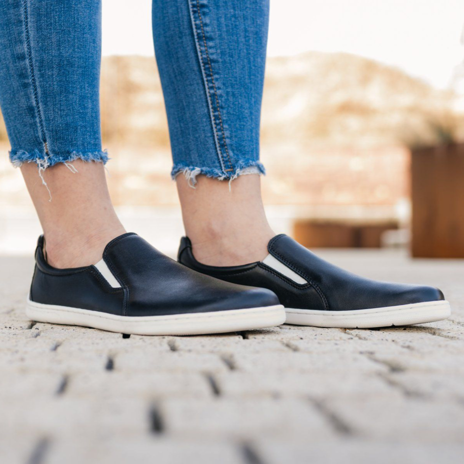 Barfußschuhe aus Leder Be Lenka Eazy Neo schwarz