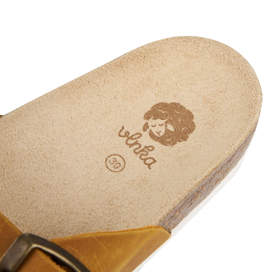 Anatomische Korkpantoffeln für Damen Vanda beige