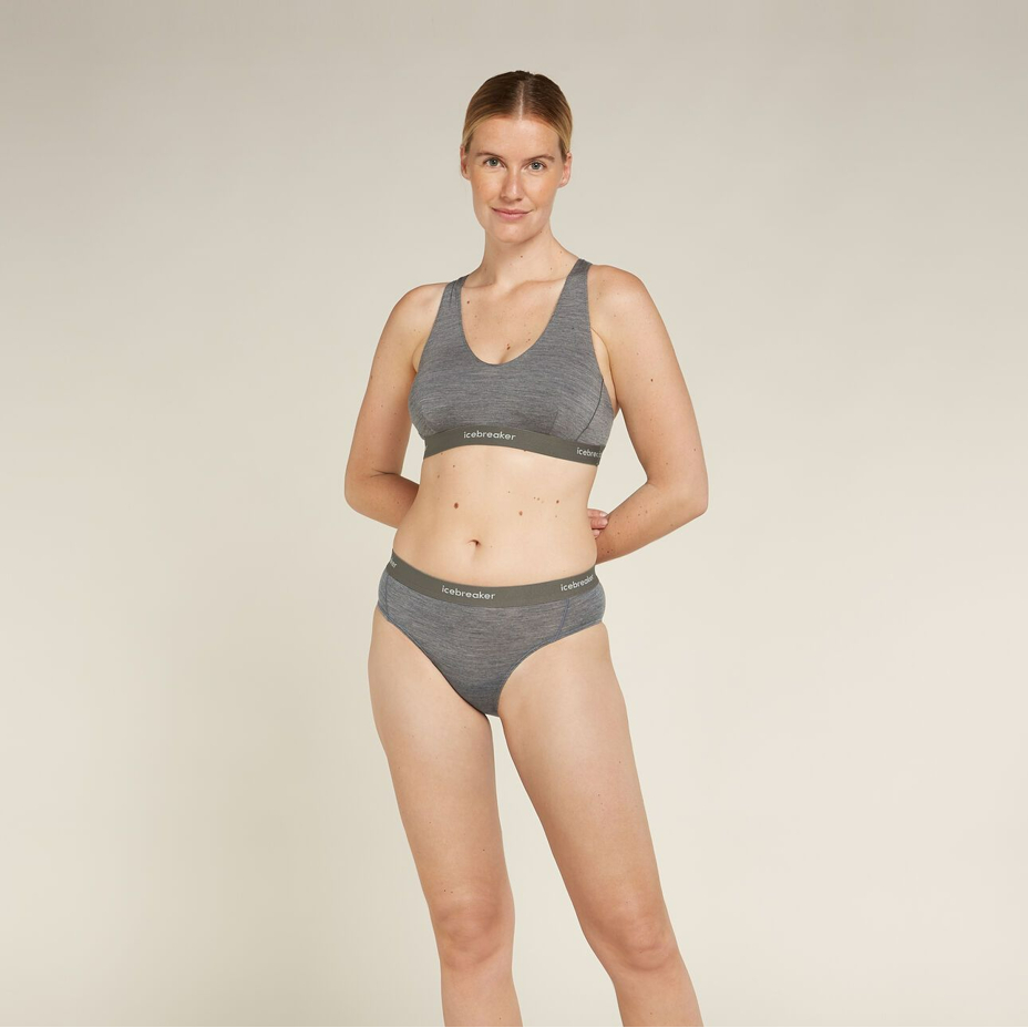 Slip Merino 125 Cool-Lite Sprite Hipster Icebreaker Gritstone