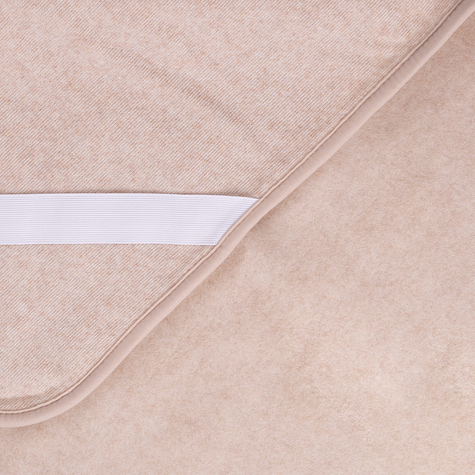 Bettlaken aus Schafwolle für Kinder beige