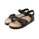 Anatomische Korksandalen für Damen Jindra schwarz Modell 2024