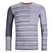 Herren-T-Shirt Merino 185 Rock'n'Wool Long Sleeve Ortovox Grey Blend