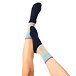 Schafwollsocken Merino mit Kaschmir dunkelblau
