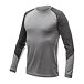 Funktionsshirt für Herren Sensor Merino Impress grau/maori