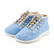 Gefütterte Wollsneaker knöchelhoch  Woolee blau